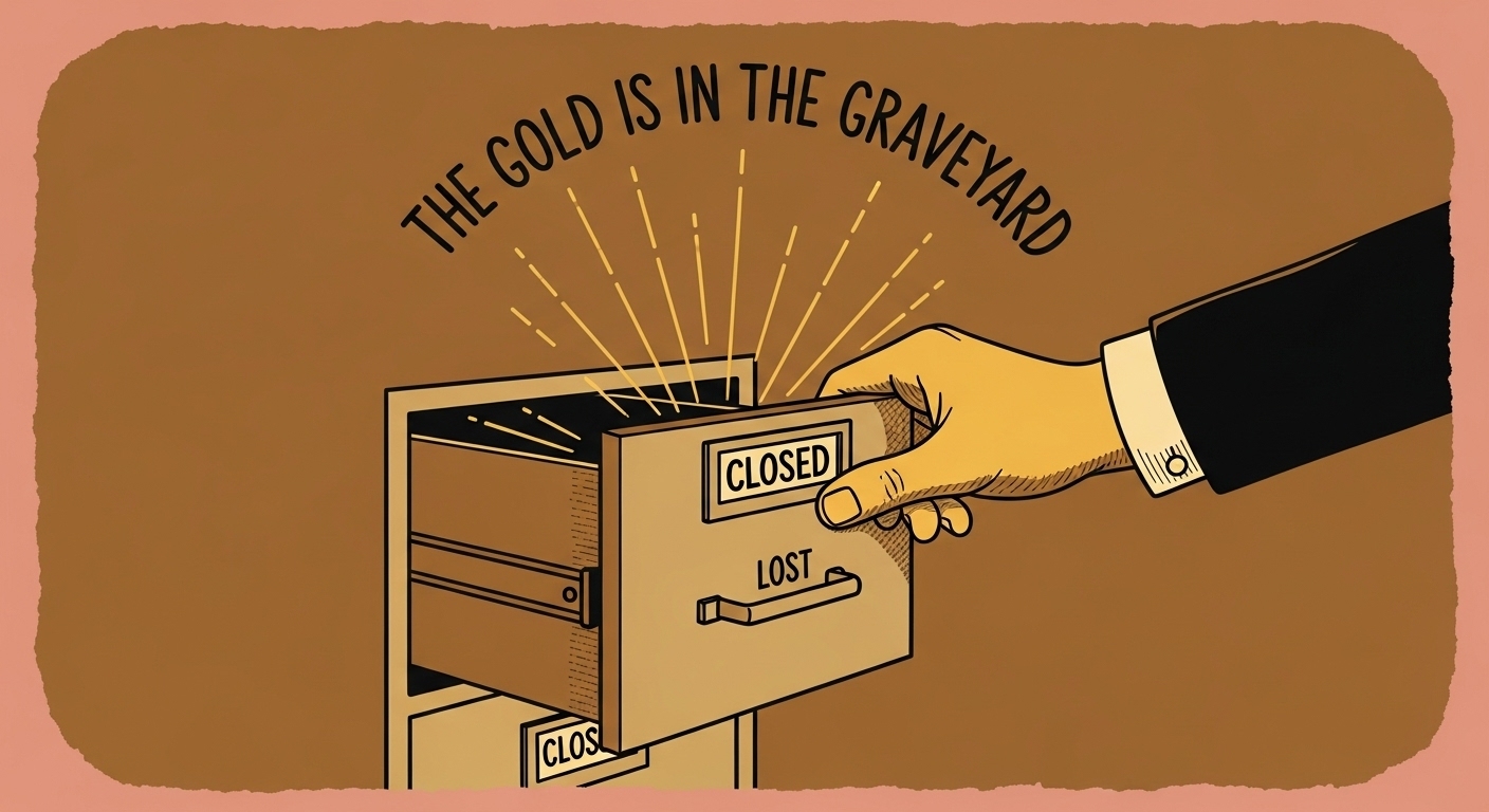 Spray & pray dies 💀 Dead leads rise 🧟 Messy wins 🎨